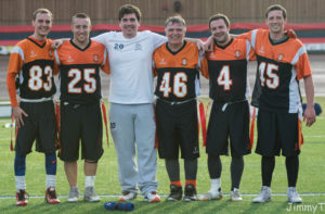 Broncos Season Ends on a Five Man High